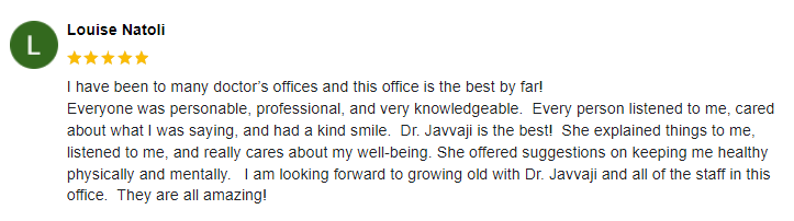 google review for weight loss clinic